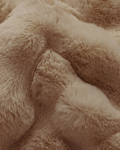 Bubble Faux Fur Luxury Throw Blanket