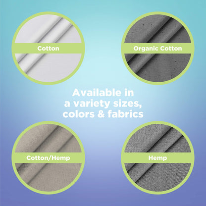 Organic Cotton Shower Curtain Liner