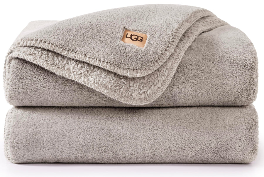 Whitecap Plush Fleece Throw Blanket